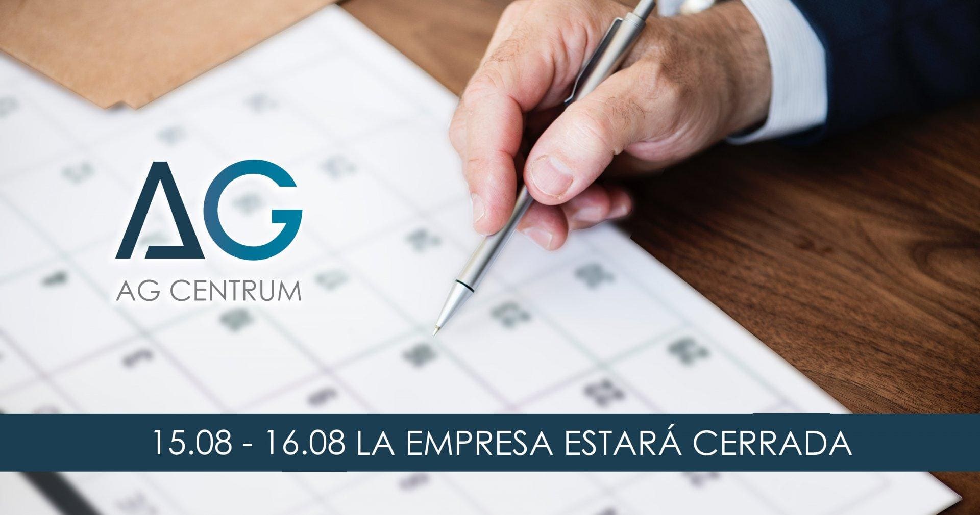 TRABAJO DE LA EMPRESA AG Centrum EN PERÍODO 15-16.2019